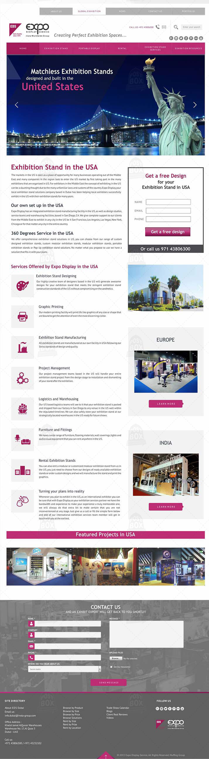 InstaGroup Website1